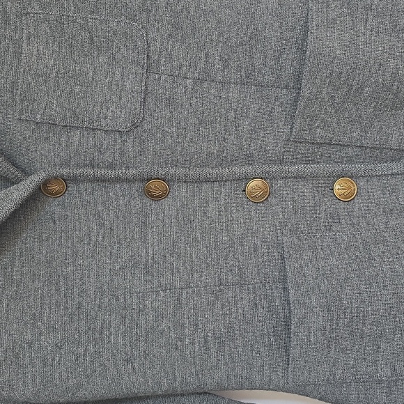 Rag & Bone Charcoal Gray Merino Wool Blazer. Size Extra Small - Picture 5 of 11